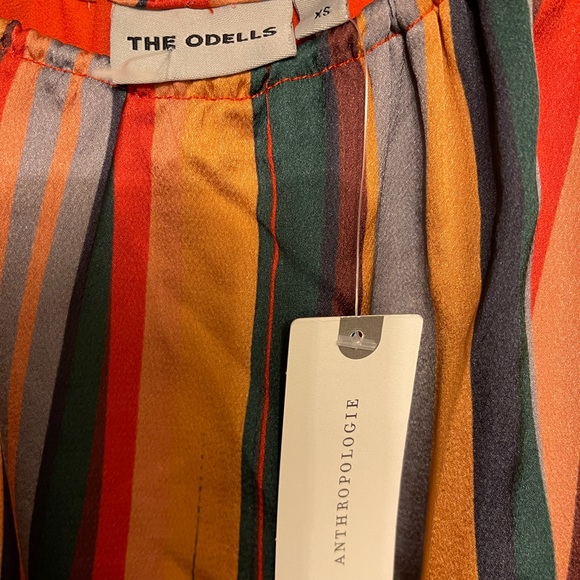 The Odells (Anthropologie) Women's Wavy Striped TAMBORA Camisole - Picture 7 of 7